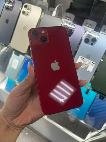 IPhone 13, Б/у, 128 ГБ, Красный, 96 %
