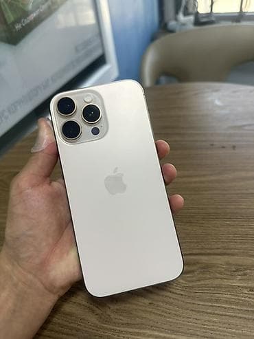 IPhone 16 Pro Max, Колдонулган, 256 ГБ, 91 %