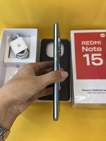 apple display: Redmi, Redmi Note 15, Новый, 128 ГБ, цвет - Голубой, В рассрочку, 2 SIM — 2