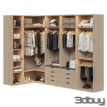 настенные сушилки: Шифоньер, шкаф для одежды, Угловой, ЛДСП — 10