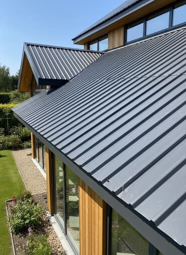 продаю чёрный металл: Профилированный лист темно-серого цвета, идеально подходящий для — 1