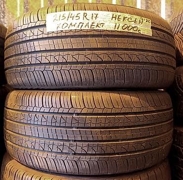 17: Шины 215 / 45 / R 17, Лето, Б/у, Пара, Легковые, Корея, Nexen — 1