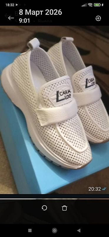 Мокасины и лоферы: Женская обувь — два варианта.турция 36 размер нлвый 1) — 1