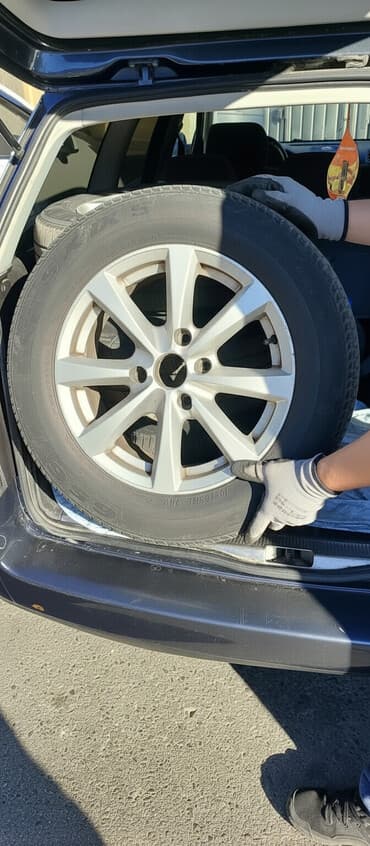 диски на нексии: Колеса в сборе 195 / 65 / R 15, Лето, Б/у, Комплект, Легковые, Литые, отверстий - 5 — 1