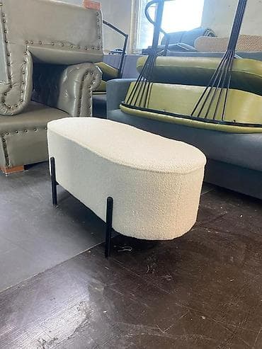 стол визажиста: Банкетка, Новый, Без полок, Бесплатная доставка, цвет - Бежевый — 4