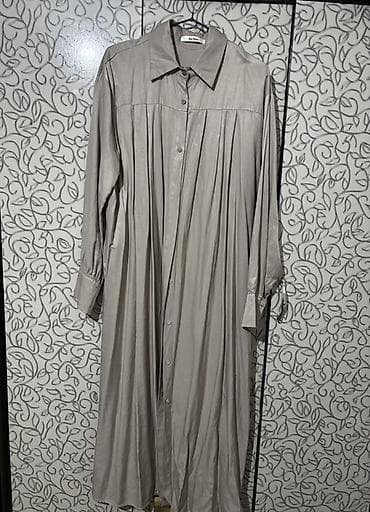 максилан противопоказания: Платье-рубашка макси в сдержанном стиле - Свободный силуэт с мягкими — 1