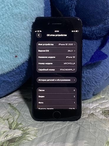 айфон 12 мини ош: IPhone SE 2020, Б/у, 128 ГБ, Черный, 70 % — 2