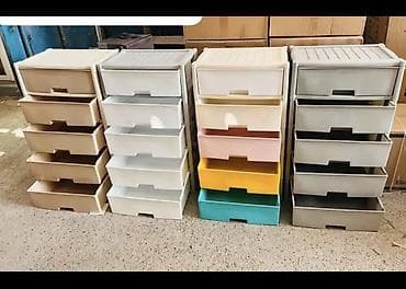 камод: Комод для одежды, Новый, Без зеркала, Пластик, Самовывоз, Платная доставка — 3