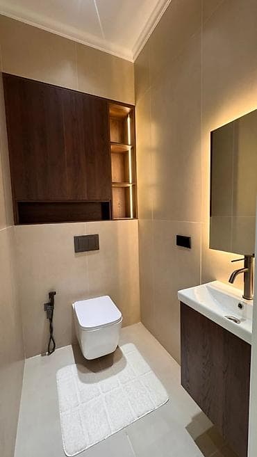 Квартиры: 3 комнаты, 100 м², Юнусалиева/Суванбердиева Элитка, 10 этаж, Дизайнерский ремонт — 4