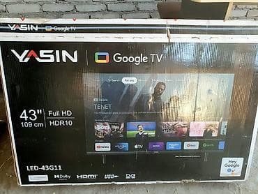 телевизор ясень: Телевизор YASIN 43" Google TV (модель LED-43G11 / LED-43G11K) — 1