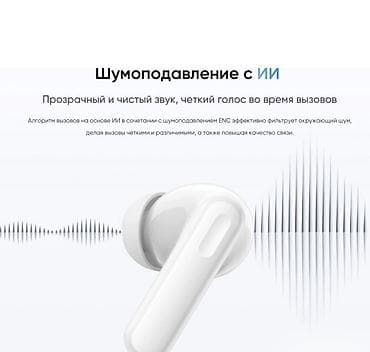 купить realme buds air 7 pro: Беспроводные наушники Realme TechLife Buds Купить в Бишкеке — TWS — 5
