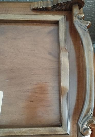 Текчелер, стеллаждар, секичелүү койгучтар: Гүлдөр үчүн секичелүү текче, Колдонулган, Жыгач, Өзү алып кетүү — 2