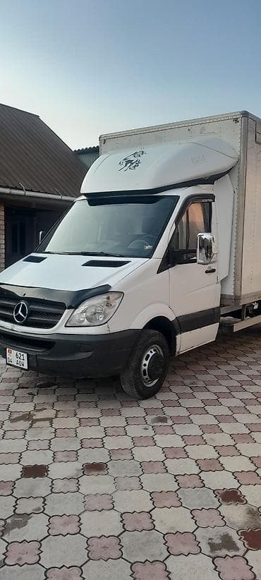 спринтер синий: Грузовик, Mercedes-Benz, Стандарт — 5