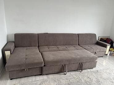 Угловые диваны: Диван раскладной угловой с ящиками 
размер 4X1.20 
Состояние хорошее — 4