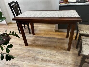 Кухонный стол, Новый, Прямоугольный, Нераскладной