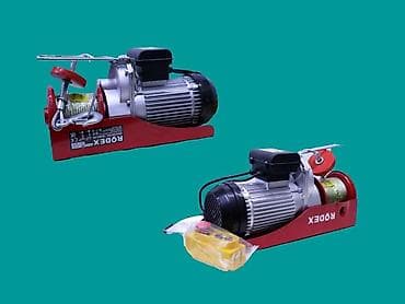 пульт на лебедку: Электрическая канатная лебедка RodeX Компактная переносная лебедка с — 1