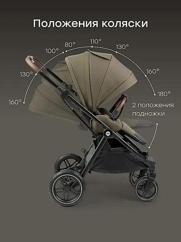 балдар коляскасы: Коляска-прогулочная Happy Baby с поворотным сиденьем 360° - Сиденье — 2