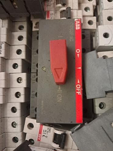 Үй жана бакча: Ручной рубильник-переключатель ABB OT63F3C - Серия: ABB OT — 1