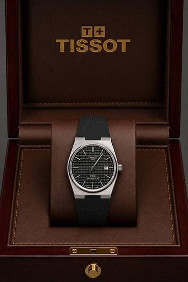 Tissot PRX Powermatic 80 — швейцарские автоматические часы с фирменным at lalafo.kg Tissot PRX Powermatic 80 — швейцарские автоматические часы с фирменным