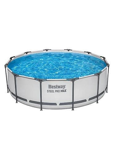 Каркасный бассейн Bestway Steel Pro MAX - Объем: 9150 л - Размеры