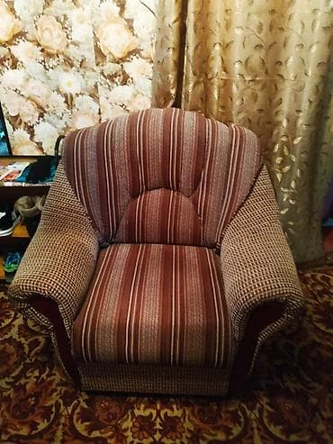 кресло самурай: Комплект мягкой мебели, цвет - Коричневый — 2