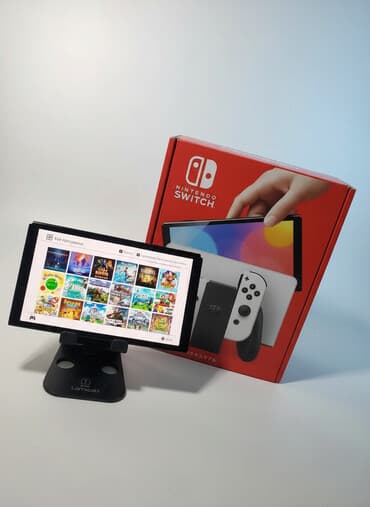 Новый!!! Чипованный(прошитый) Nintendo Switch Oled 64gb+256gb Куплен