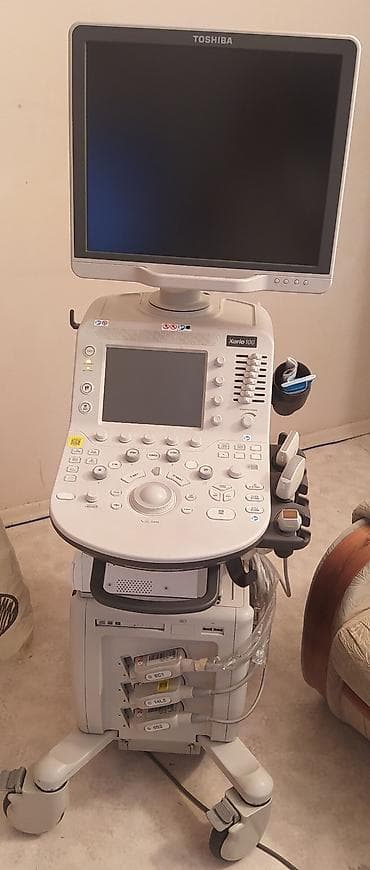 Продам УЗИ аппарат Toshiba/Canon Xario 100 (TUS-X100), 3 датчика lalafo.kg да Продам УЗИ аппарат Toshiba/Canon Xario 100 (TUS-X100), 3 датчика