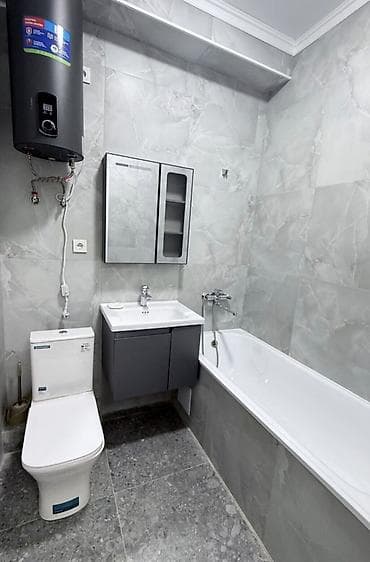 seven development: 1 комната, 42 м², Тунгуч мкр Элитка, 8 этаж, Евроремонт — 10