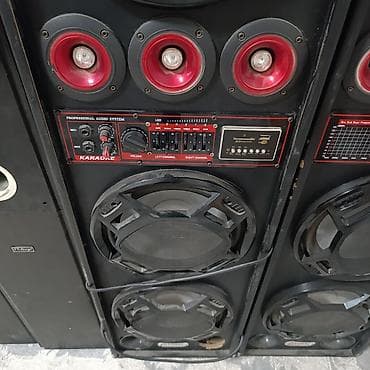 активный микшерный пульт: Акустические системы для дома/мероприятий и караоке. Комплекты: 1) — 4