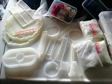 Оборудование для производства: Набор для творчества с эпоксидной смолой и силиконовые формы — 8