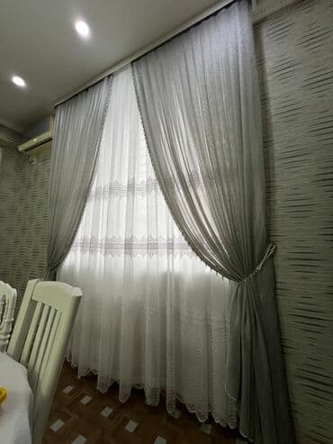 шторы и портьеры: Комплект штор, Изготовление на заказ, Новый — 6