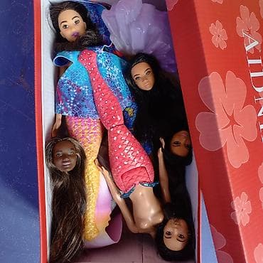 растровые куклы: Ростовая кукла, Русалка — 3