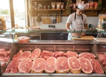 оболочка для колбасы: Свинина : Лопатка, Стейк — 1