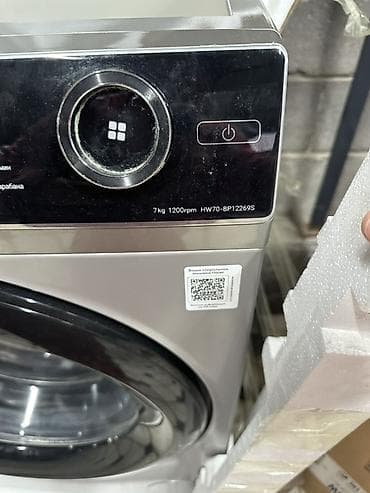 hp i5: Стиральная машина Haier HW70-BP12269S, фронтальная загрузка. Основные — 3