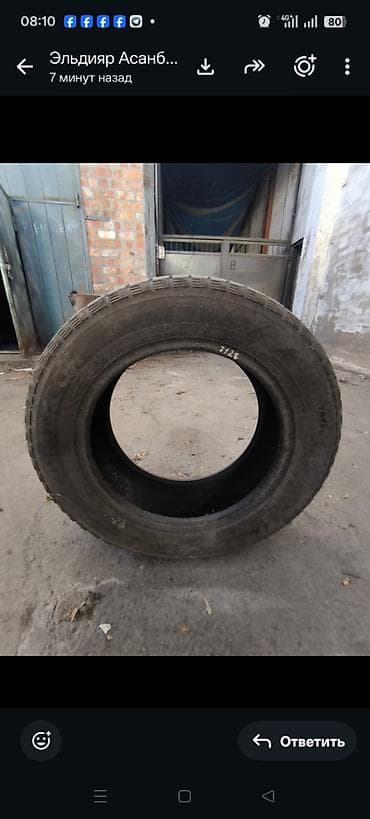 шины hankook в бишкеке: Шины 215 / 60 / R 16, Зима, Б/у, Комплект, Легковые, Корея, Hankook — 3
