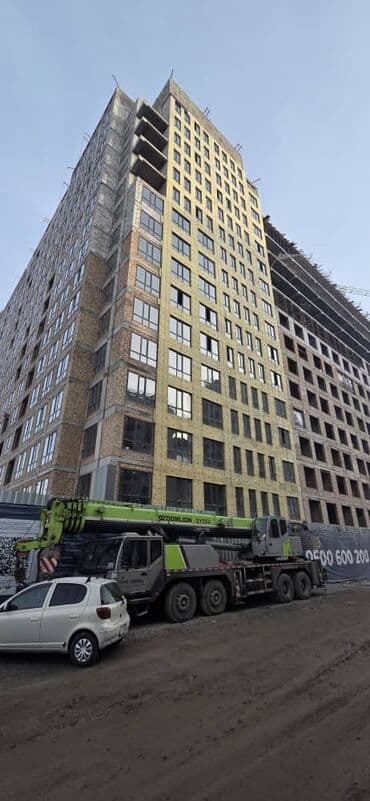 балыкчы суточная квартира: 2 комнаты, 79 м², Элитка, 5 этаж, ПСО (под самоотделку) — 2