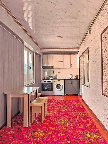 вагон сокулук: 1 бөлмө, 40 м², 105-серия, 4 кабат, Косметикалык ремонт — 4