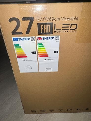 Мониторы: Монитор, Acer, Б/у, LED, 27" - 28" — 2