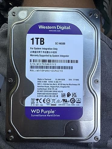 hdd case: Накопитель для ПК, Новый, Western Digital (WD), HDD, 1 ТБ, 3.5", Для ПК — 1