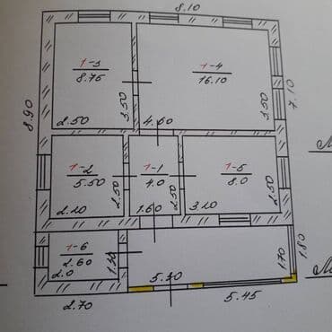 продаю дом воронцовке: Үй, 90 кв. м, 4 бөлмө, Менчик ээси, Эски ремонт — 2