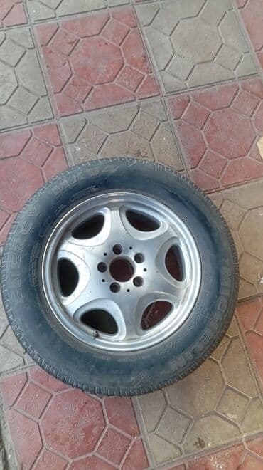 авто диски бишкек: Колеса в сборе R 16, Б/у, 1 шт, Литые, отверстий - 5 — 1
