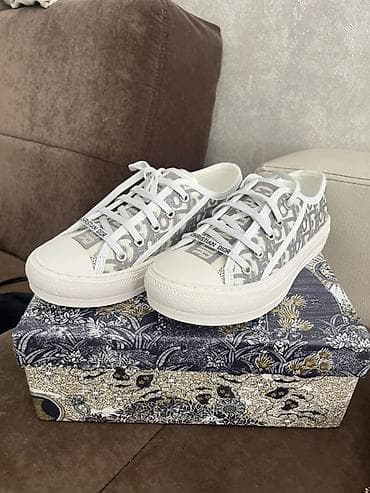 dc dc: Кроссовки, 37, Dior, Новый, цвет - Белый — 1