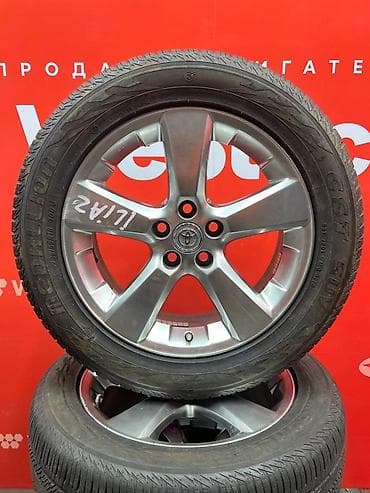 t 4: Комплект из 4 литых дисков Toyota с шинами R18 / 235 / 45 Dunlop LE — 5