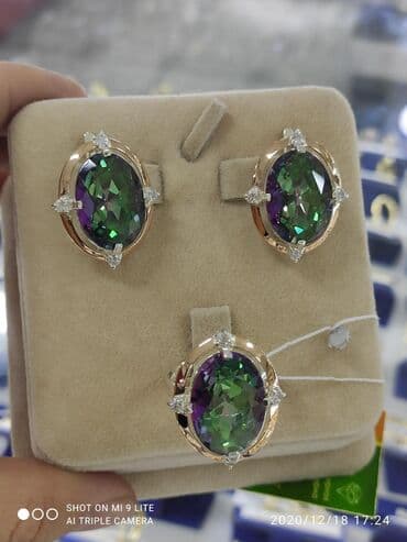 свадебные платья от производителя: Набор украшений, Проба 925, Женские, Новый — 2