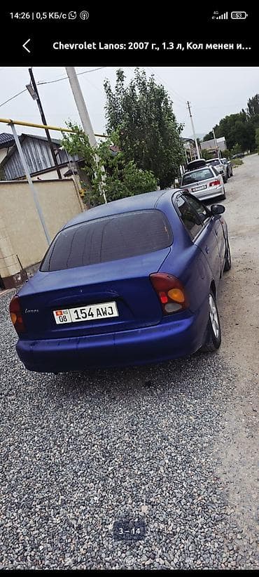 Chevrolet Lanos: 2007 г., 1.5 л, Механика, Бензин, Седан — 2
