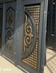 металические ворота: Комплект декоративных металлических ворот и секций ограждения — 19