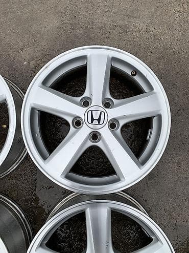 4 108: Литые Диски R 16 Honda, Комплект, отверстий - 5, Б/у — 3
