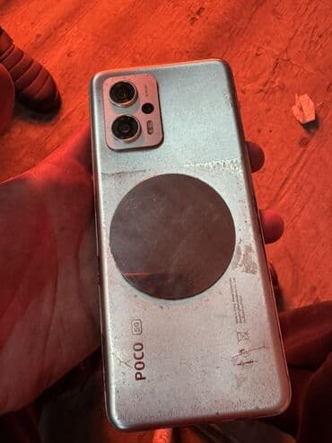 винг телефон: Poco X4 GT, Б/у, 256 ГБ, цвет - Серебристый — 2