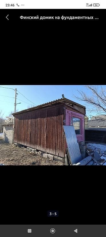 дом из дерева: Финский домик, ( куплю) цена договорная. Описание: - — 3