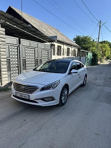 Транспорт: Hyundai Sonata: 2016 г., 2 л, Автомат, Газ, Седан — 3